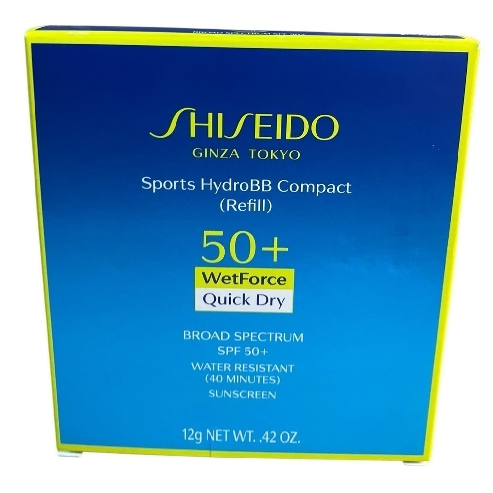 Shiseido HydroBB Compact for Sports Refill SPF50+ Water Resistant Sunscreen Dark